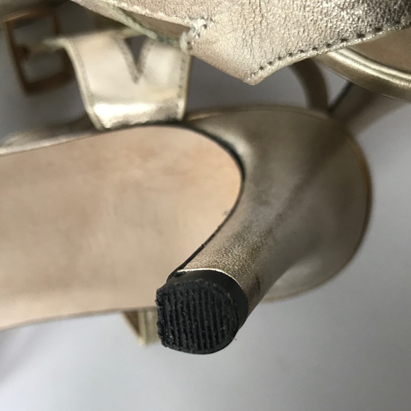 Vaneli Vero Cuoio Strappy Platform Ankle Strap Open Toe High Heel Sandals Sz 6.5 - Picture 9 of 11